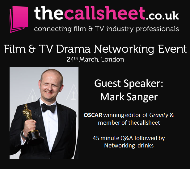 thecallsheet.co.uk FILM & TV DRAMA Networking Event, March 2014